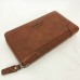 Кошелек кожаный мужской Baellerry leather brown, кошелек мужской для карточек. Цвет: коричневый - фото 3