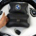 Авто подушки 2шт — набір BMW з натуральної шкіри, на підголівник у машину, Автомобільна подушка БМВ - фото 3
