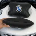 Авто подушки 2 шт — набор BMW из натуральной кожи, на подголовник в машину, Автомобильная подушка БМВ