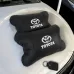 Подушки на подголовник Toyota 2шт, Набор подушек в авто Тойота, Автомобильная подушка Тойота