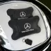 Мерседес 2шт, натуральная кожа, подушки на подголовник для авто с логотипом Mercedes-Benz - фото 5