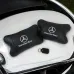 Мерседес 2шт, натуральная кожа, подушки на подголовник для авто с логотипом Mercedes-Benz - фото 7