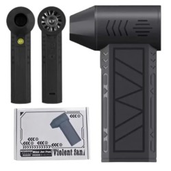 Ручной аккумуляторный мини-турбовентилятор, компрессор, Автомобильный турбовентилятор для удаления пыли