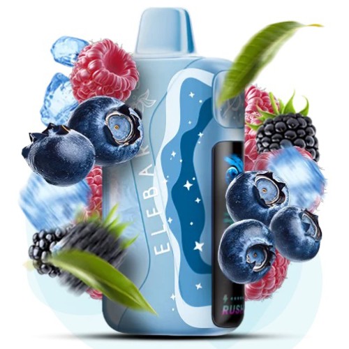 Elf Bar Lush King Pro 40000 Синя Малина (Blue Razz Ice)
