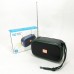 Bluetooth-колонка TG632 з радіо, ліхтарем, сонячною батареєю та гучномовцем. Колір: зелений - фото 2