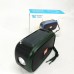 Bluetooth-колонка TG632 з радіо, ліхтарем, сонячною батареєю та гучномовцем. Колір: зелений - фото 4