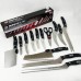 Набір кухонних ножів Contour Pro Knives 13 предметів, Набір кухонного приладдя набір ножів - фото 3