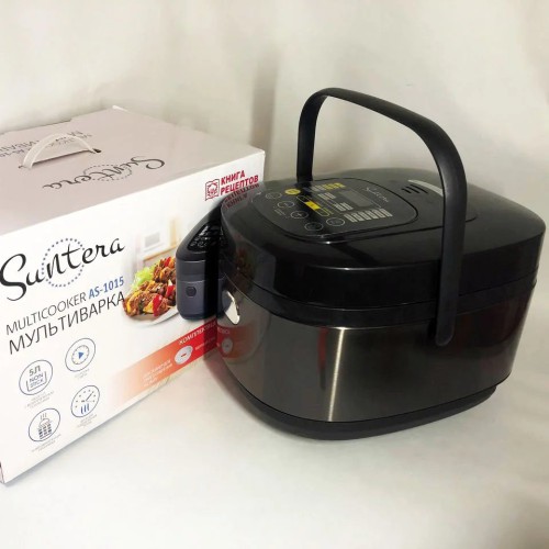 Мультиварка 5 л Suntera AS-1015, электронные мультиварки рисоварки, антипригарные мультиварки рисоварки