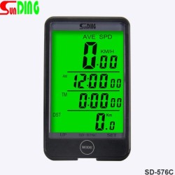 Велокомп'ютер SD-576C бездротовий з підсвічуванням екрану