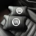 Набор подушек Fiat из натуральной кожи + вышивка логотипа и кожаный брелок в подарок (арт. 13716) - фото 4