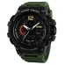 Часы наручные мужские SKMEI 1343AG ARMY GREEN, часы тактические противоударные. Цвет: зеленый - фото 15