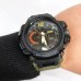 Часы наручные мужские SKMEI 1343AG ARMY GREEN, часы тактические противоударные. Цвет: зеленый (арт. 12116) - фото 2