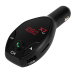Автомобільний трансмітер FM MOD. X7 BT модулятор Bluetooth Золотий, ФМ модулятор у машину. Колір: чорний - фото 8