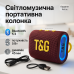 Bluetooth-колонка TG396. Цвет: бордовый - фото 10