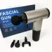 Аккумуляторный массажер Fascial Gun KH-320 портативный ручной ударный мышечный пистолет 4 насадки серый - фото 13