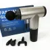 Аккумуляторный массажер Fascial Gun KH-320 портативный ручной ударный мышечный пистолет 4 насадки серый - фото 17