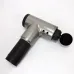 Аккумуляторный массажер Fascial Gun KH-320 портативный ручной ударный мышечный пистолет 4 насадки серый - фото 22