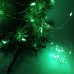 Гирлянда светодиодная роса на батарейках зеленая, провод прозрачный, 5м (арт. 11446) - фото 3