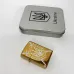 Дуговая электроимпульсная USB зажигалка Украина (металлическая коробка) HL-446. Цвет: золотой