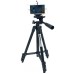 Штатив металевий універсальний для телефону та фотоапарата Tripod 3110 PRO портативний трипод 0,35-1.02м висота - фото 3
