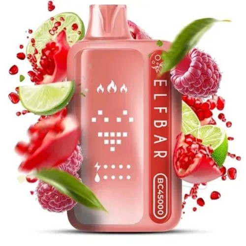 Elf Bar BC45000 Гранат Малина Лайм (Pomegranate Raspberry Lime)