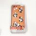 Чехол для Apple Iphone 11 Pro панда .Цвет: персиковый