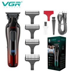 Триммер VGR V-998. Цвет: красный