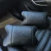 Набор кожаных подушек Mercedes-Benz + брелок в подарок, подушка на подголовник