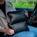 Набор кожаных подушек Mercedes-Benz + брелок в подарок, подушка на подголовник