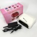 Сушилка для ногтей UV LAMP CCF+LED, Сушилка обычного ногтей, Портативная сушилка для ногтей. Цвет: белый (арт. 10738) - фото 4