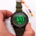 Часы наручные мужские SKMEI 1845AG ARMY GREEN, армейские водостойкие тактические часы. Цвет: зеленый - фото 10