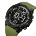 Годинник наручний чоловічий SKMEI 1845AG ARMY GREEN, армійський водостійкий тактичний годинник. Колір: зелений - фото 4
