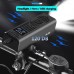 Велофара з сигналом Waterproof MT-007-T6 450Lum 18650 з виносною кнопкою Довговічний велосипедний ліхтар - фото 4