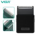 Електробритва VGR V-376 BLACK шейвер, Бюджетна машинка для стрижки бороди, Бездротова електробритва - фото 4