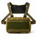 Тактична нагрудна сумка Multicam Cordura 1000D з MOLLE та патч-панеллю, 5 кишень, 30×20×8 см - фото 4