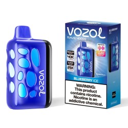 Vozol Rave 40000. Черника (Blueberry Ice)