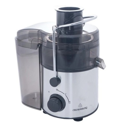 Соковитискач Crownberg CB-3402 електричний відцентровий для обробки цілих фруктів 600Вт