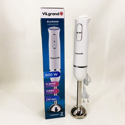 Блендер ViLgrand VBH6209. Цвет: белый