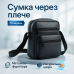 Элегантная мужская кожаная сумка-мессенджер из натуральной кожи на 5 отделений, мужская сумка через спину - фото 17