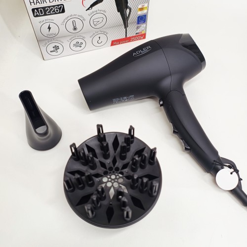 Фен Adler AD 2267 гумовий корпус 2100Вт