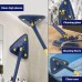 Трикутна швабра з функцією повороту на 360 Multi function Mop MA-89, Швабра з віджимом ледар - фото 2