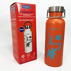 Термобутылка Magio MG-1041O 500 мл, Термос для питьевой воды, Хороший качественный термос