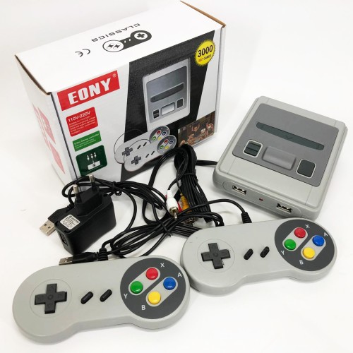 Консоль ігрова з джойстиками Retro LH-2221 3000 ігор, Приставка з джойстиком для другого гравця