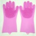 🧤 Силіконові рукавички Magic Silicone Gloves Pink — миття посуду без зусиль та подряпин! - фото 5