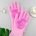 🧤 Силіконові рукавички Magic Silicone Gloves Pink — миття посуду без зусиль та подряпин! - фото 7