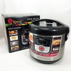 Мультиварка электрическая пароварка рисоварка для дома Domotec MS-7726 5л/12 программ Мастер Шеф 1500 Вт