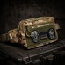 Тактична сумка-бананка Multicam для патчів і шевронів Cordura, поясна сумка унісекс 25×17×7 см - фото 3