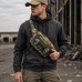 Тактична сумка-бананка Multicam для патчів і шевронів Cordura, поясна сумка унісекс 25×17×7 см - фото 4