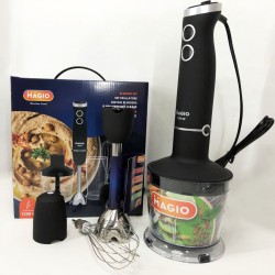 Блендер MAGIO MG-655, портативный блендер для смузи, ручной погружной блендер, электрический блендер