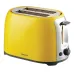 Тостер MAGIO MG-272Y, маленький тостер, тостерница для бутербродов, тостер для хлеба. Цвет: желтый